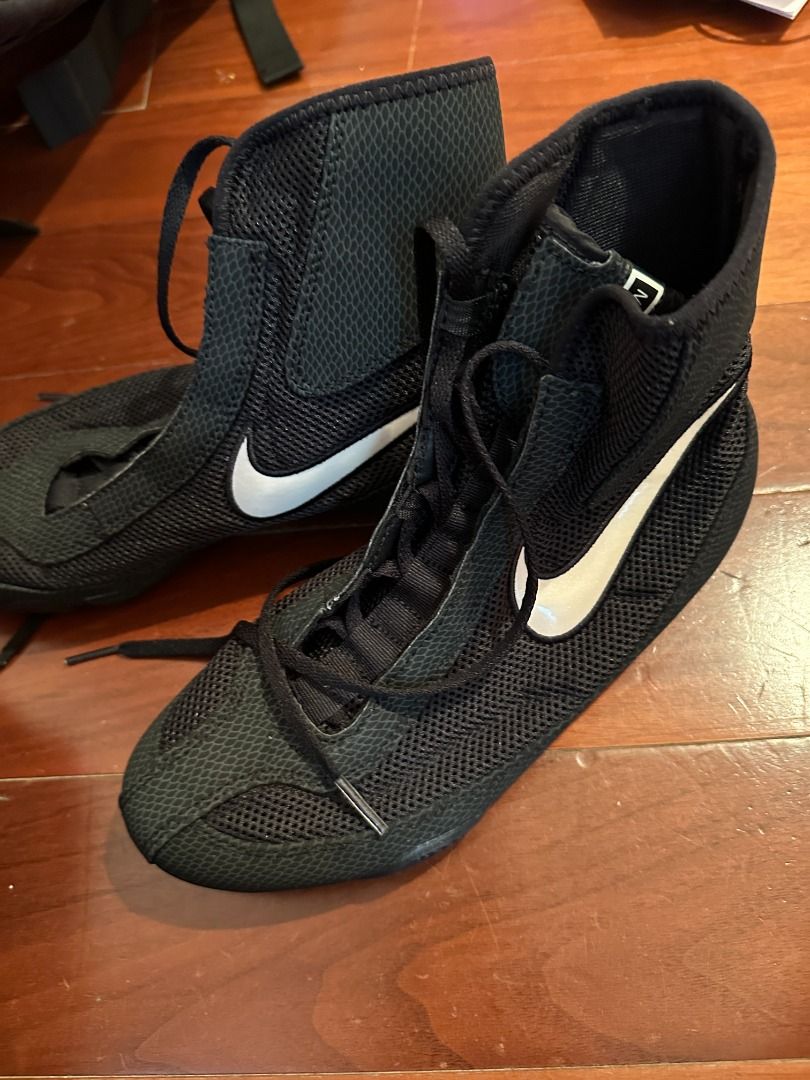 Nike oly mid boxing boot top