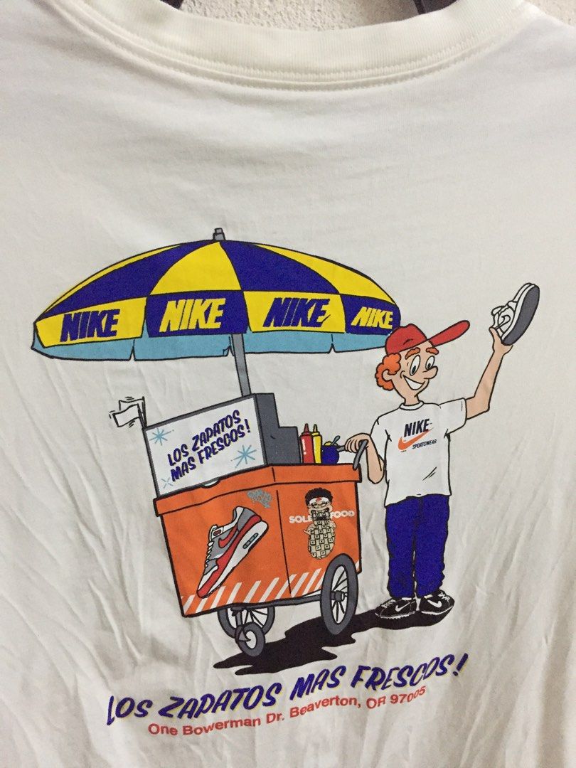 Nike los zapatos mas frescos hotsell shirt