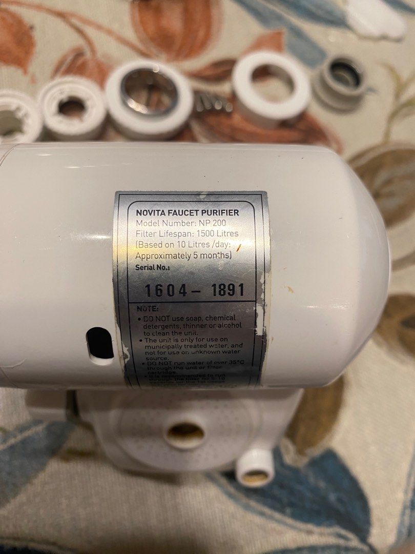 Novita faucet purifier NP200, TV & Home Appliances, Kitchen Appliances