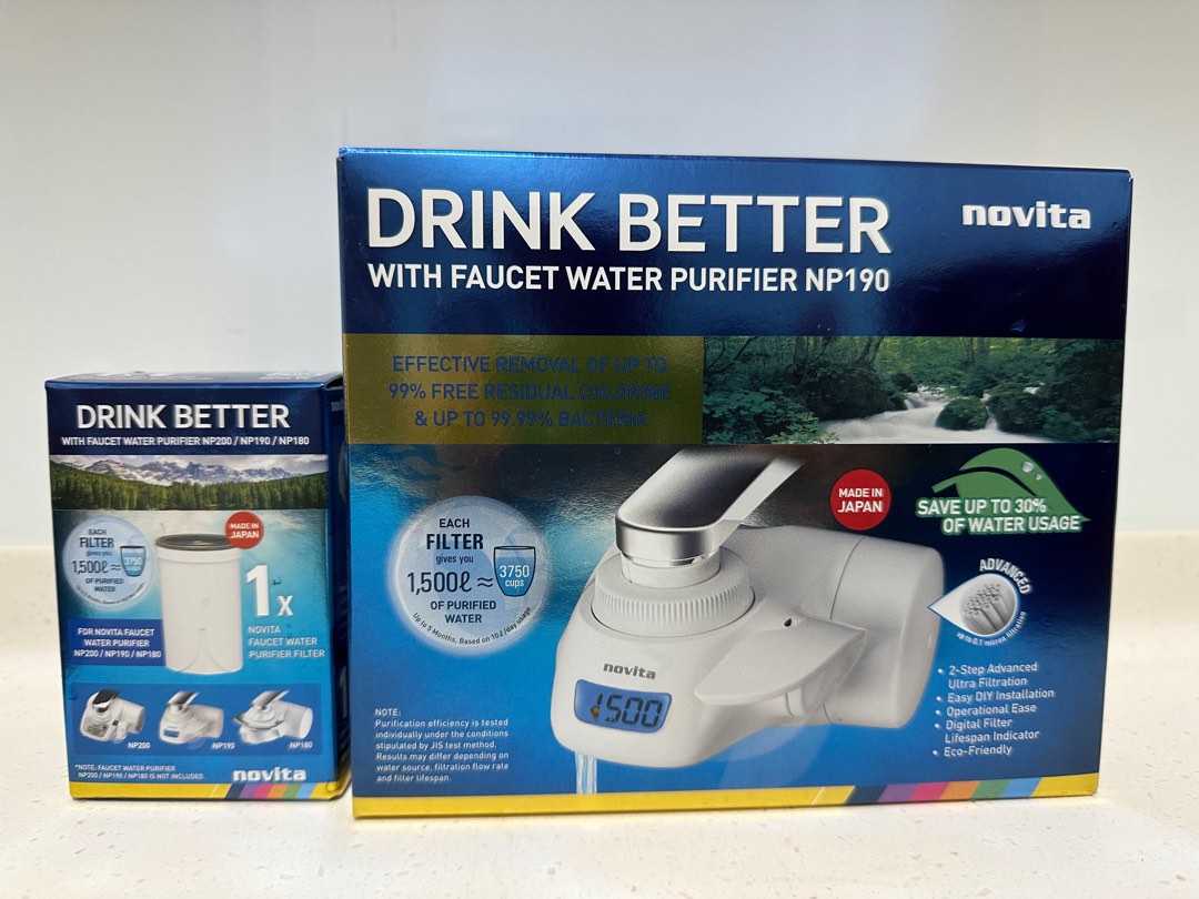 Novita Faucet Water Purifier, TV & Home Appliances, Kitchen Appliances, Other Kitchen Appliances