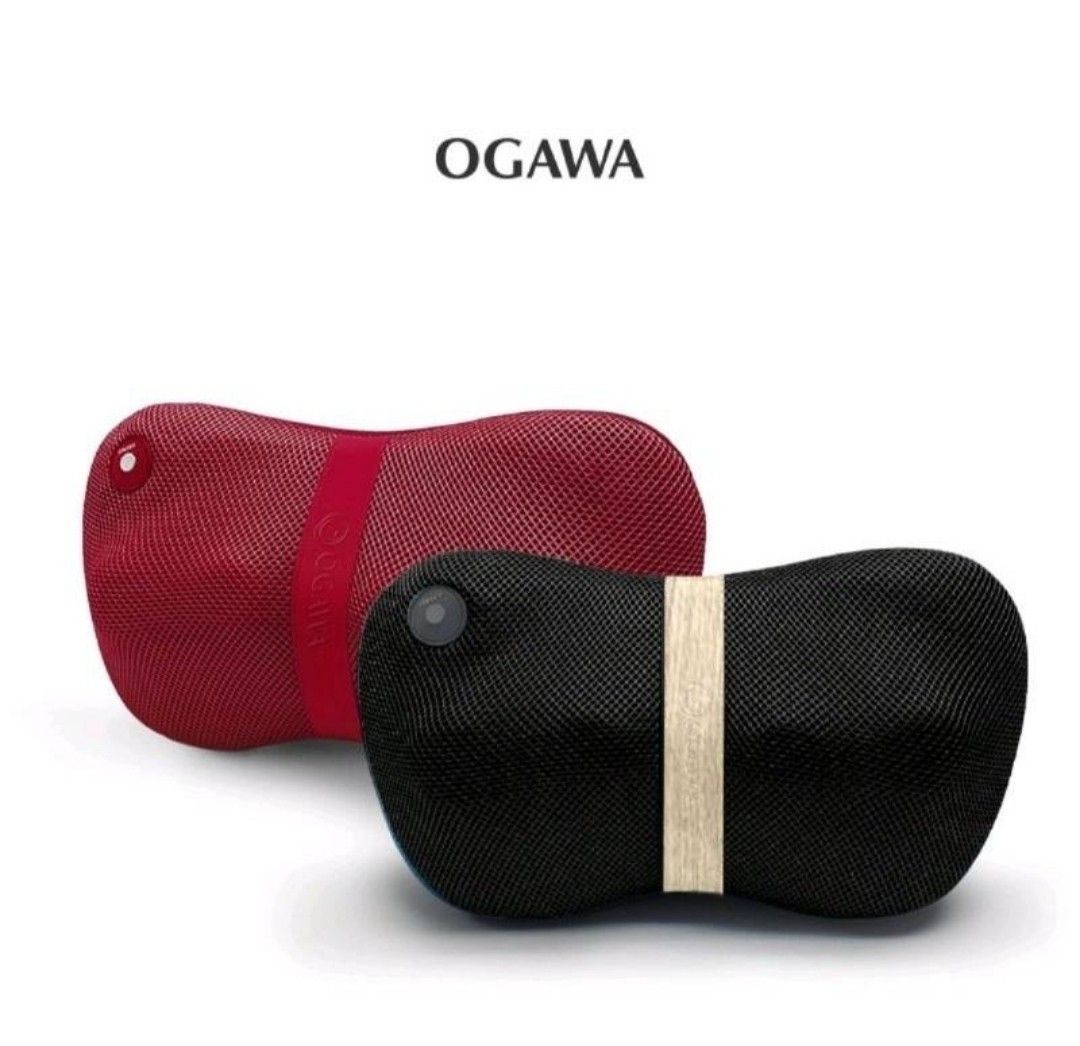 OGAWA Mobile Shiatsu Lite Massager Crimson Red Health Nutrition