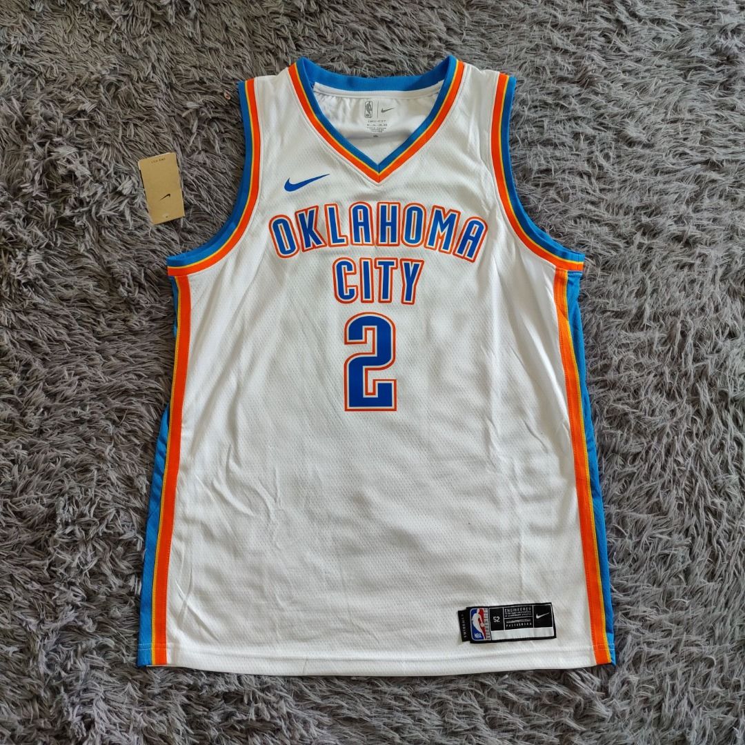 Shai Gilgeous-Alexander OKC Thunder Icon Swingman Jersey