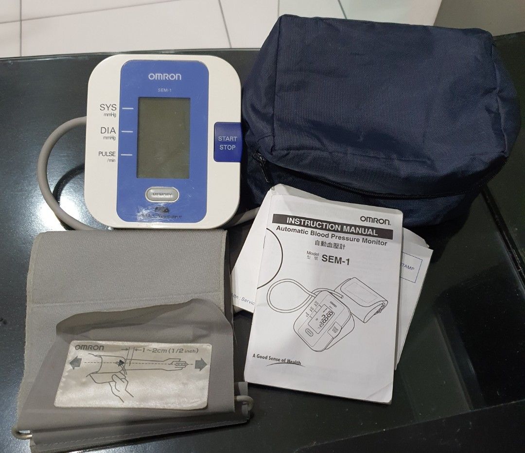 Omron Platinum BP5450 brand new, Health & Nutrition, Health Monitors &  Weighing Scales on Carousell