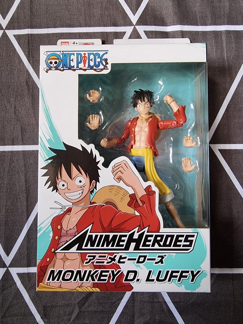 BANDAI ANIME HEROES ONE PIECE 6 INCH MONKEY D. LUFFY ACTION FIGURE 2021