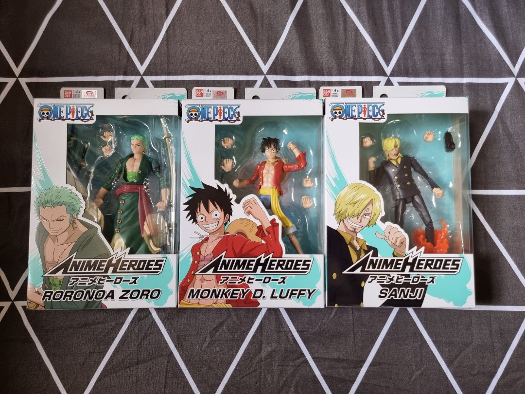 One Piece Anime Heroes Wave 1 Action Figure Set