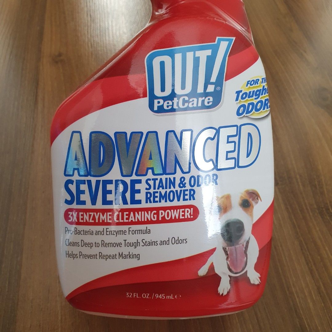 Out Pet Care. Advanced Severe Stain and Odor Removal Pet Supplies Homes Other Pet Accessories on Carousell