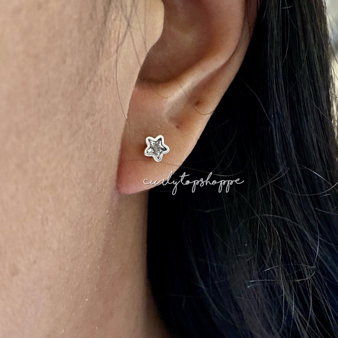 Pandora Star Earrings Women s Fashion Jewelry Organizers Earrings on Carousell