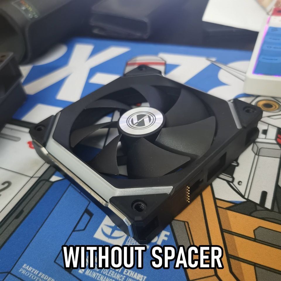 PC Fans Spacer/Extender 120mm for Lian Li Unifan (SL/AL/INF), Computers
