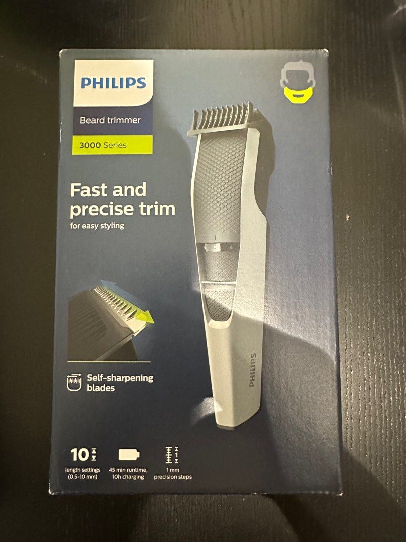 Philips Beard Trimmer Series 3000 (3206), Beauty & Personal Care, Men's  Grooming on Carousell