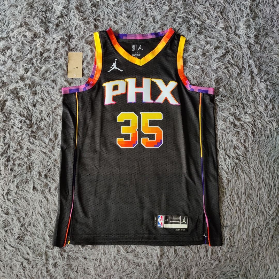 Phoenix Suns Kevin Durant 2022-23 Black Statement Edition Jersey