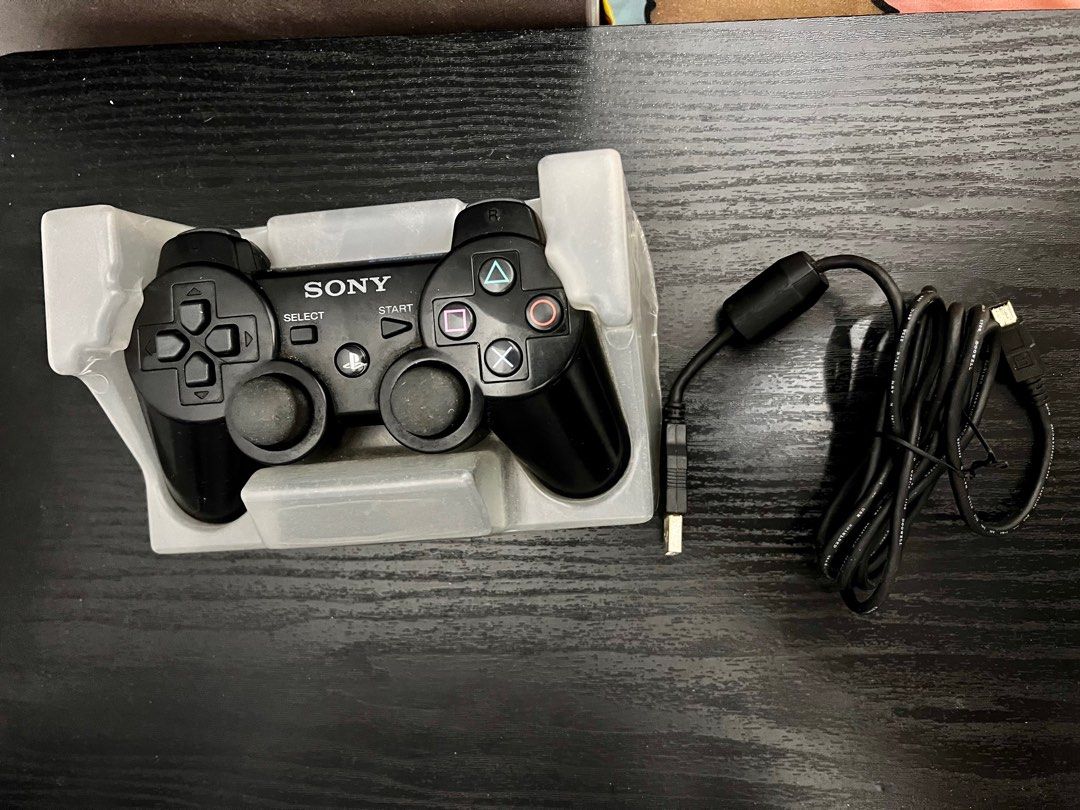 PlayStation 3 DualShock 3 Sixaxis Controller, 電子遊戲, 手掣- Carousell