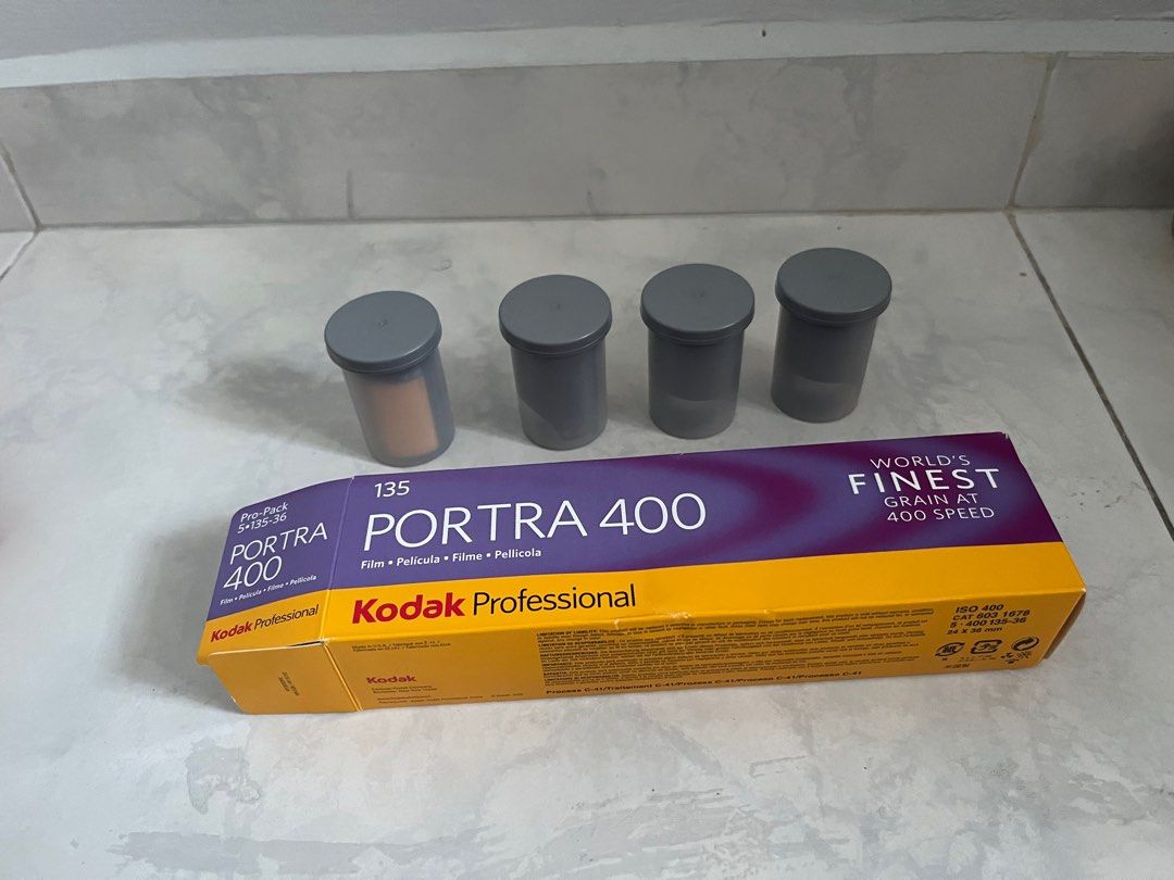 同梱不可】 Kodak PORTRA400 135 x4箱 veme.fi