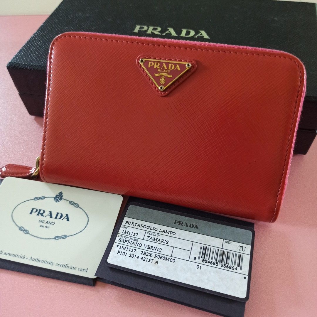 Authentic Prada Wallet, Women's Fashion, Bags & Wallets, Wallets