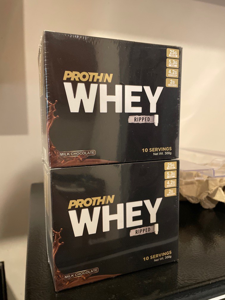 Prothin Whey Ripped milk chocolate, Health & Nutrition, Health
