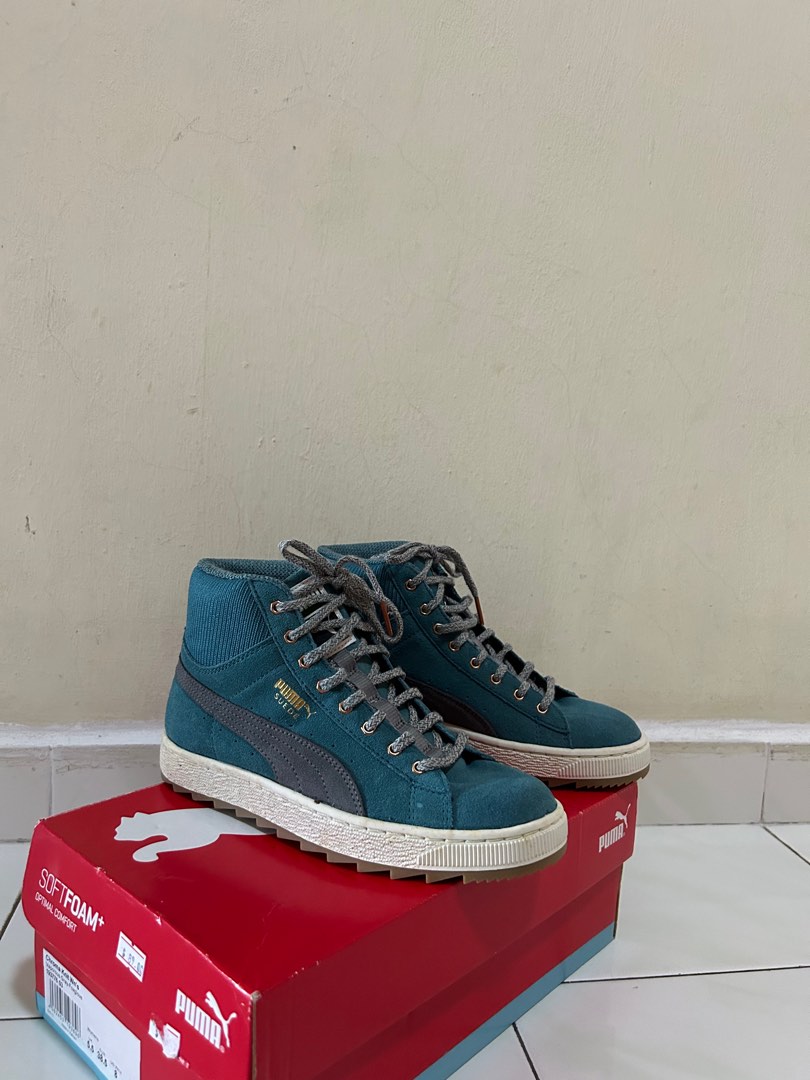 Puma high hotsell tops womens knit
