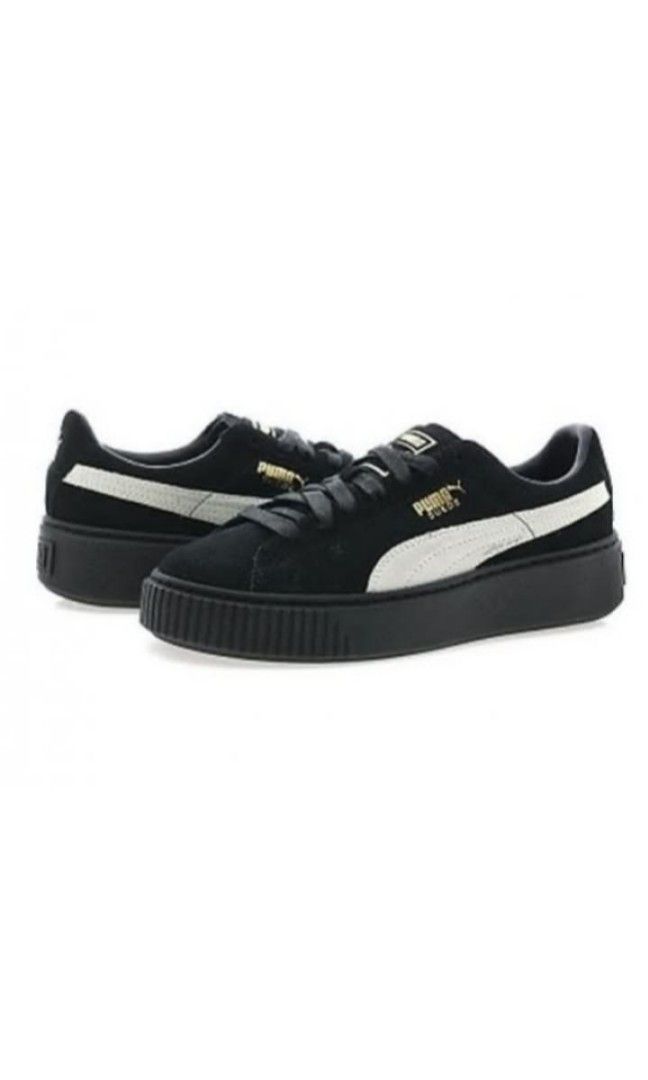 Puma platform black top