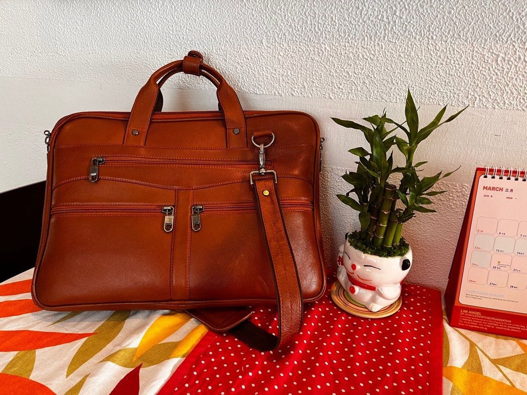 Pure Leather Laptop Bag