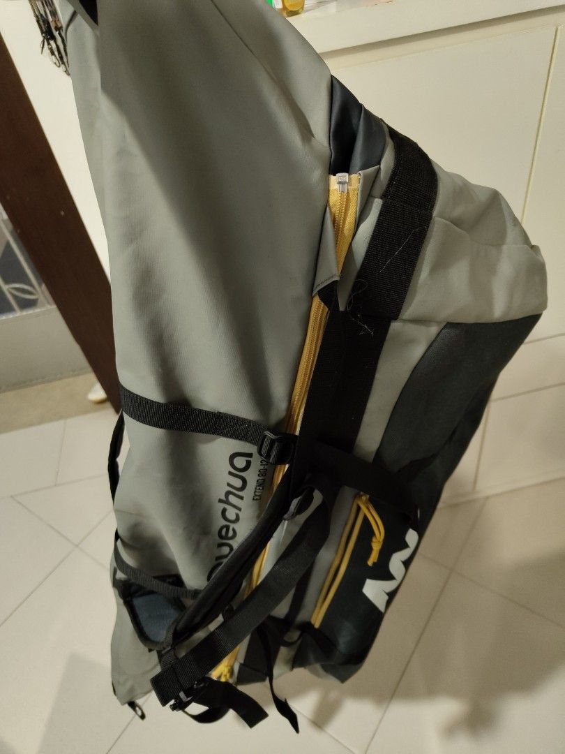 Quechua Duffel Bag, Sports Equipment, Hiking & Camping on Carousell