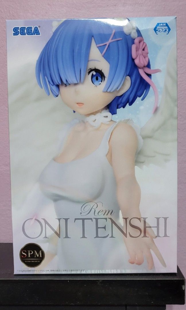 ReZero Rem Demon Angel SPM Figure, Hobbies & Toys, Toys & Games on