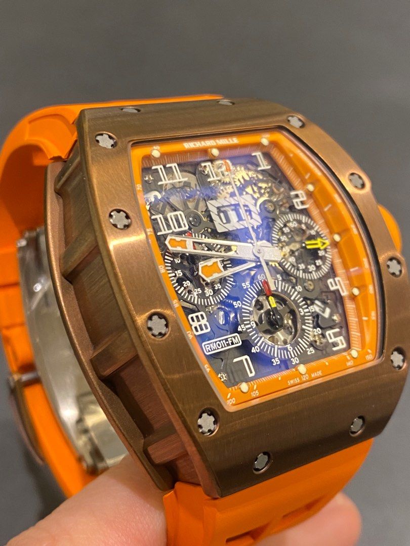 Richard mille rm011 orange storm store