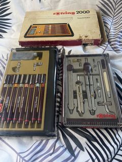 Rotring Architecture Drawing Drafting Set Mechanical Pen Set and Drafting Tools Set