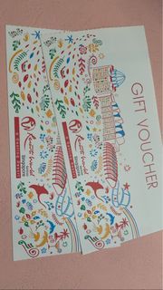 RWS gift vouchers  $25 X 2