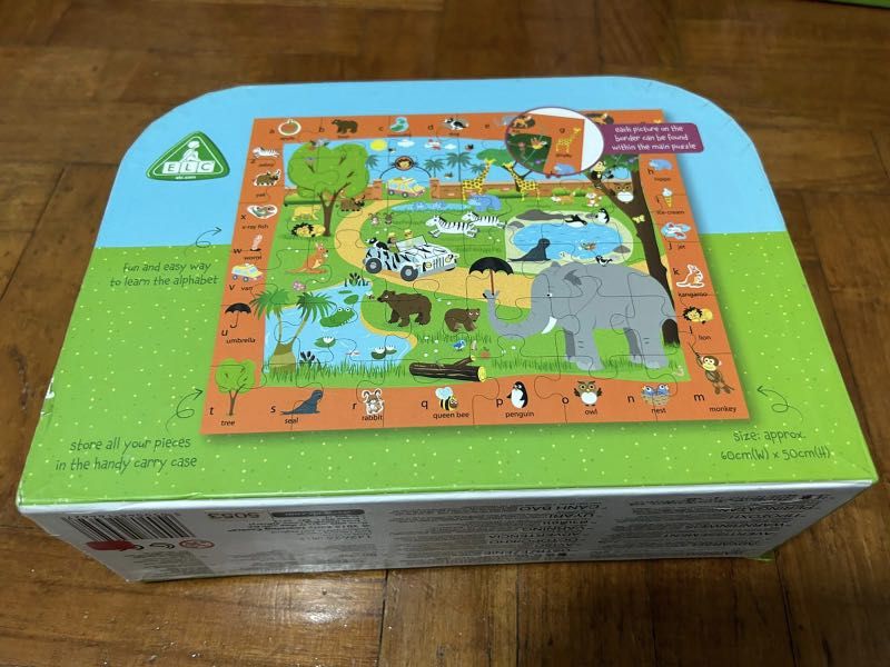 Safari jigsaw puzzle (3+ years), Hobbies & Toys, Toys & Games on Carousell