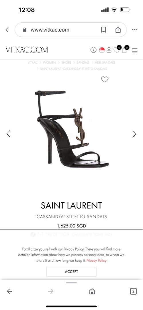 Saint Laurent Heel 2019 Full Set