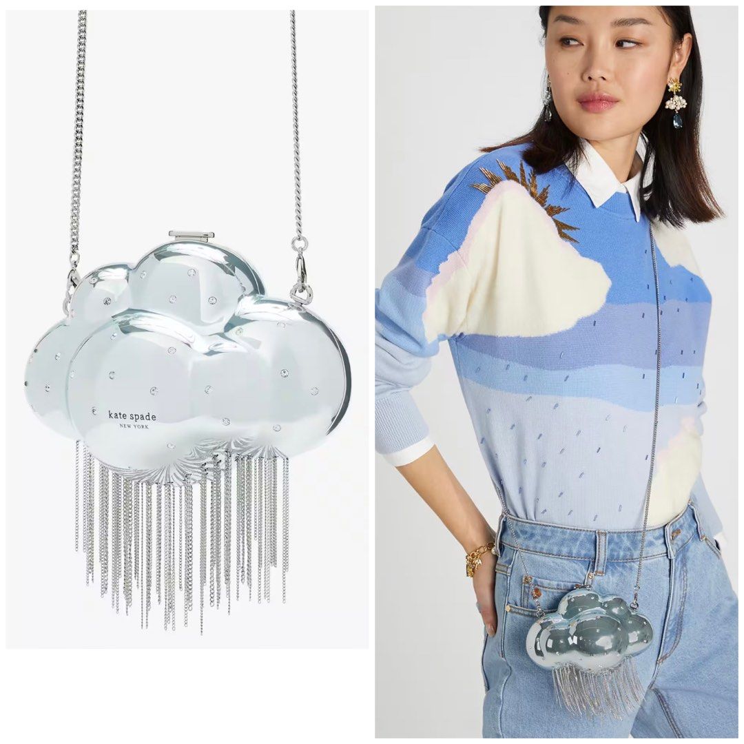 ケイトスペード 背負える cloud clutch バッグ