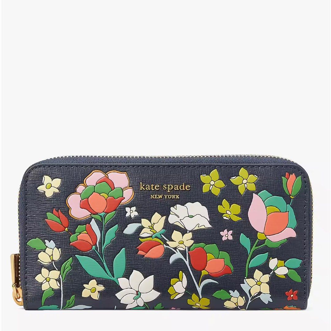 Kate spade floral discount wristlet