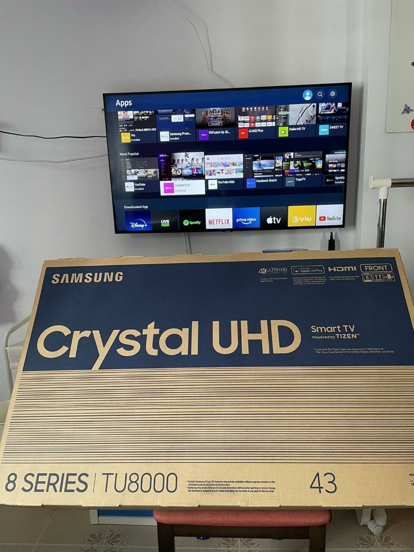 Samsung Smart TV Warranty till Oct 2025 FreeTV Console, TV & Home