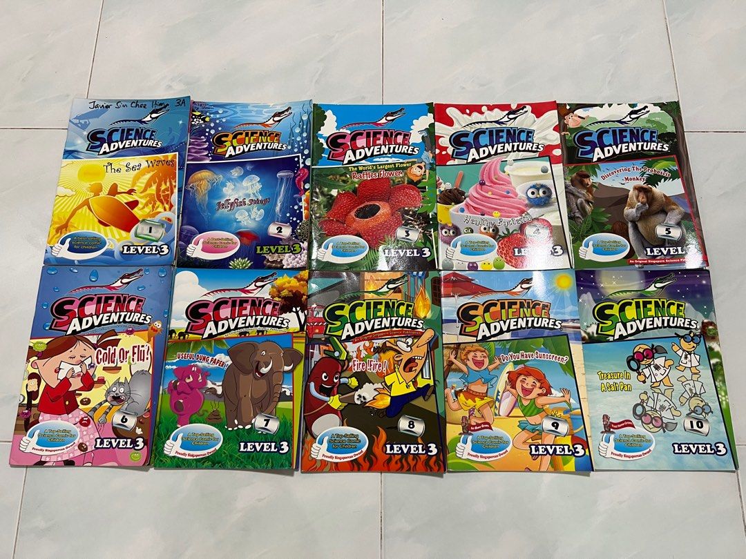 Science Adventures Level 3 (Volume 1 to 10), Hobbies & Toys, Books ...