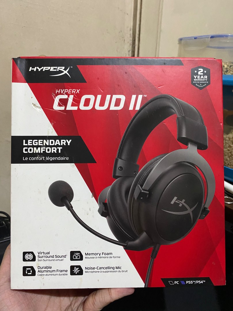SELLING HyperX Cloud II’s Gun Metal, Audio, Headphones & Headsets on ...