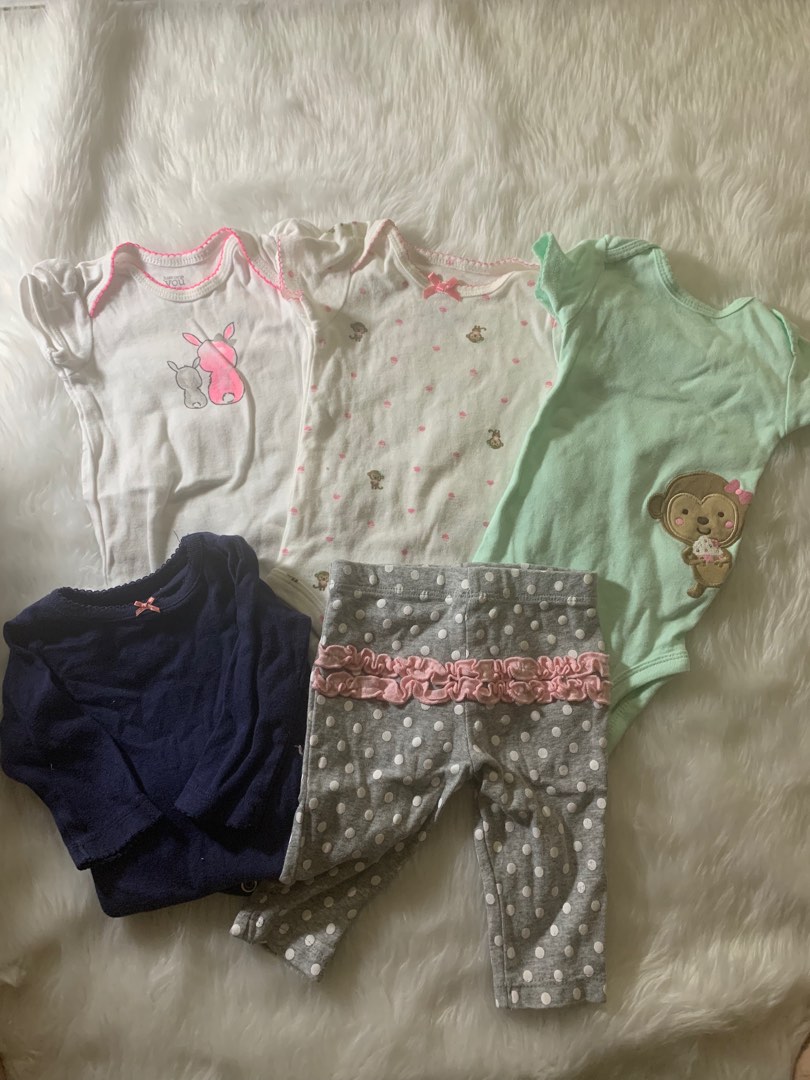 Set Baby Clothes Girl Carter’s, Babies & Kids, Babies & Kids Fashion on