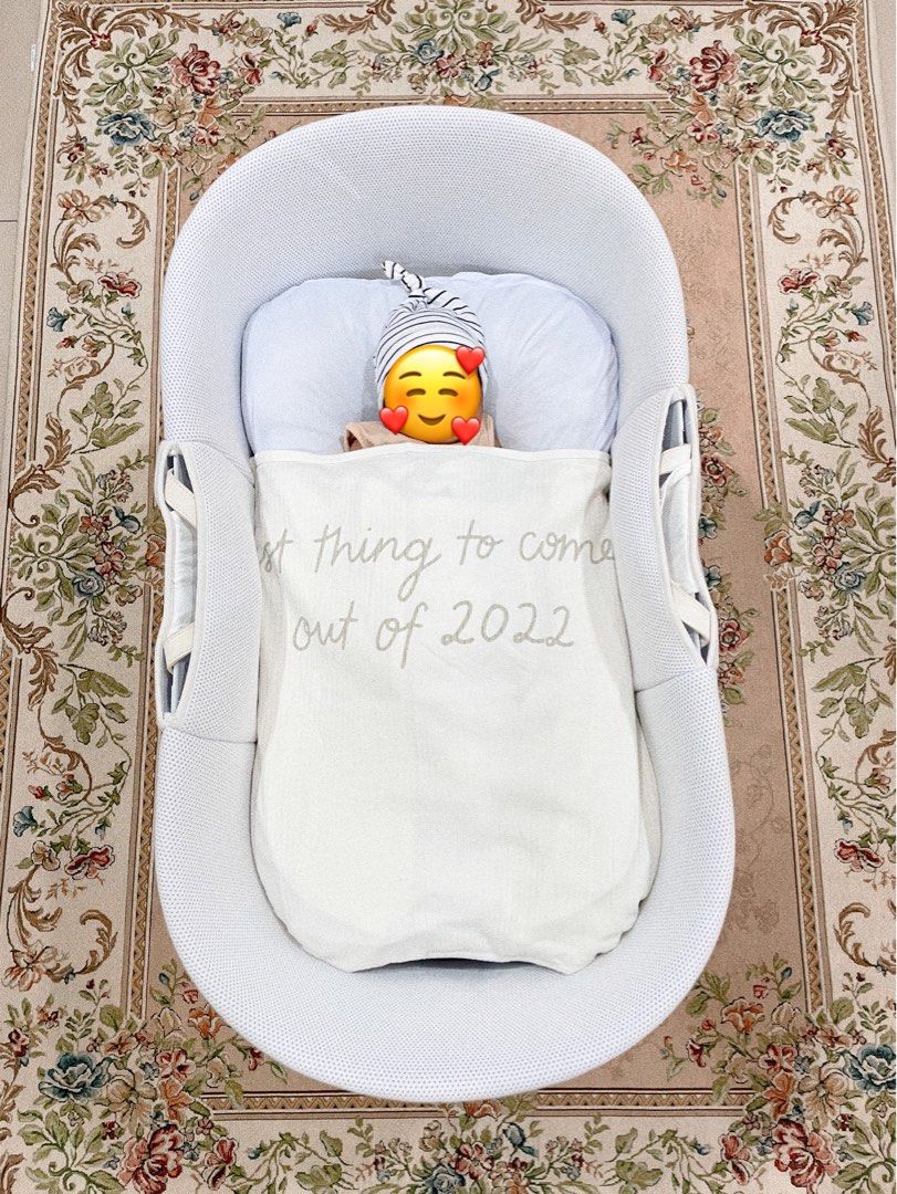 Shnuggle Dreami Moses Basket & Rocker 2 in 1, Babies & Kids, Baby