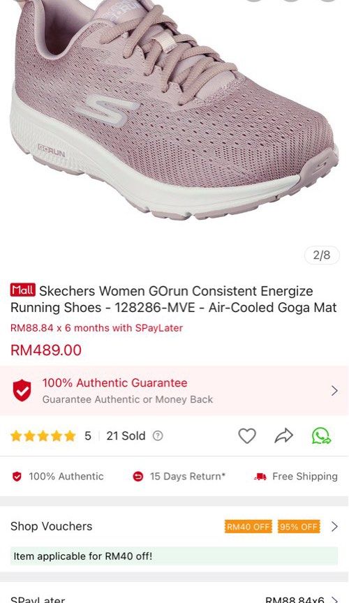 Skechers Women GOrun Fast Shoes Women s Fashion Footwear