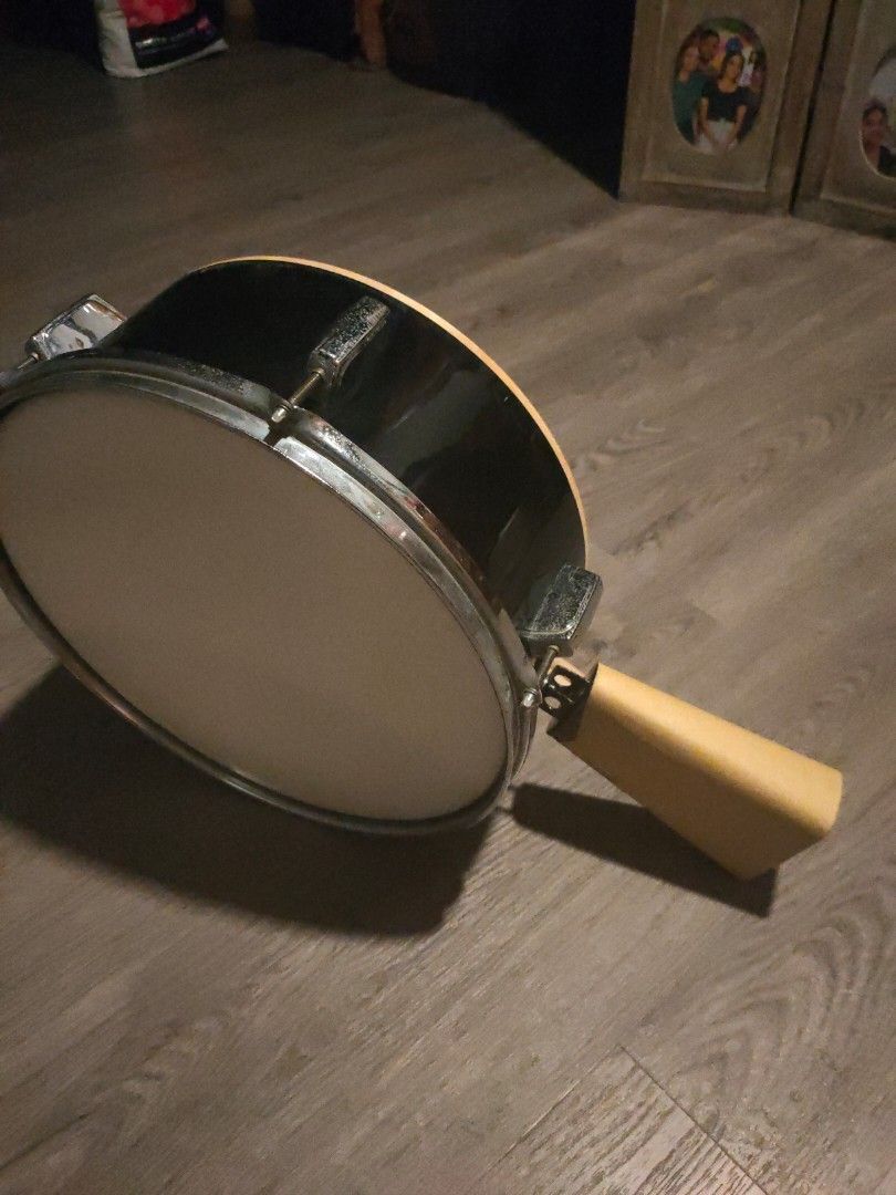 Snare drum with cowbell, Hobbies & Toys, Music & Media, Musical