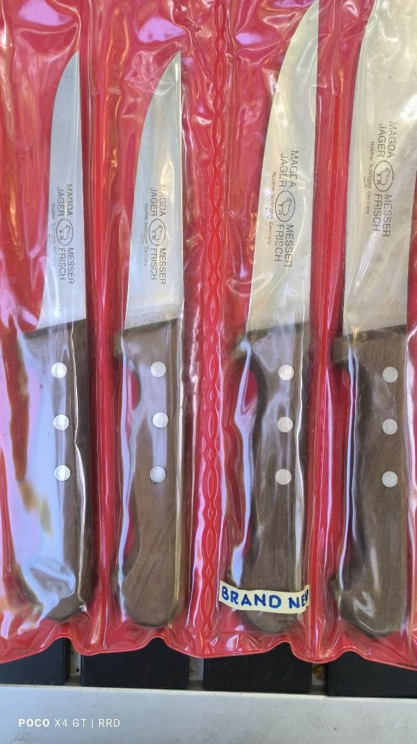 Solingen rostfrei germany knife (Category: Knives & Chopping Boards) located in Cainta. Submitted by ddxdd (Listing ID 1222916121, Image 2). Description: Unused, 6pc.