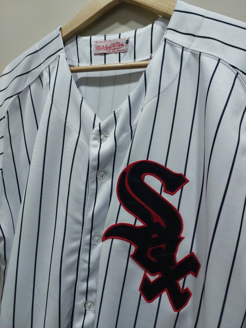 White sox jersey top mitchell and ness