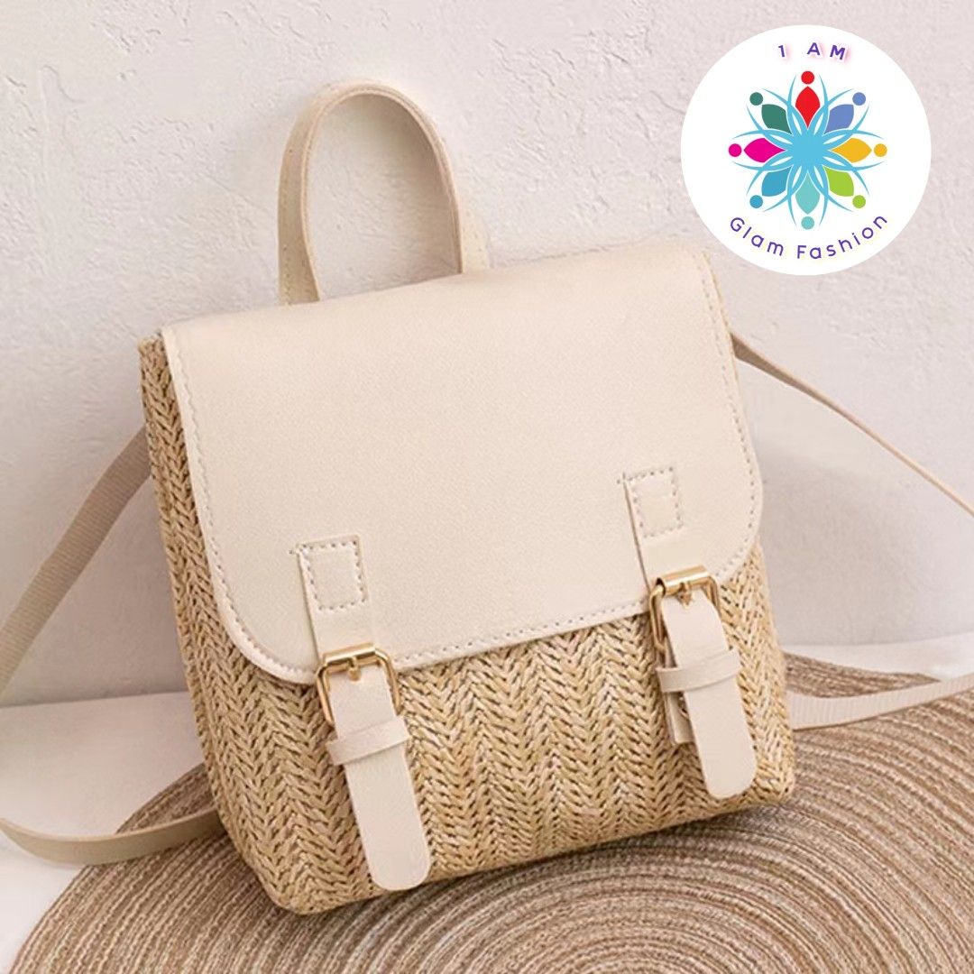 Square Straw Bag Perfect For Summer With Various Designs Available (Category: Backpacks) located in Binan City. Submitted by 1AMglam (Listing ID 1222994074, Image 2). Description: Square Straw Bag Perfect For Summer With Various Designs Available 1AM Glam presents to you our brand new bags to complement your OOTD (Outfit of the Day). Specifications: Materials: Straw & Polyester This light weight and small (~15cm) shoulder, cross body, tote, messe