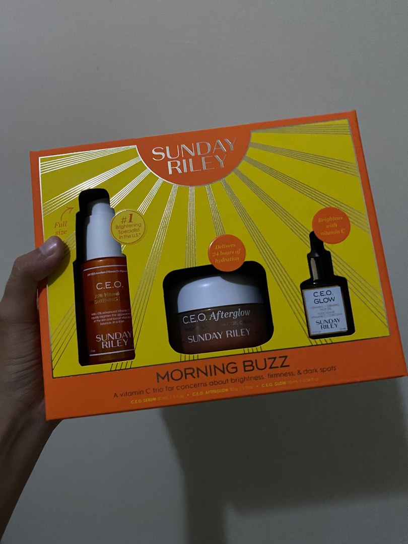 Sunday Riley C.E.O. Glow Oil, C.E.O. Serum, C.E.O. Afterglow on Carousell