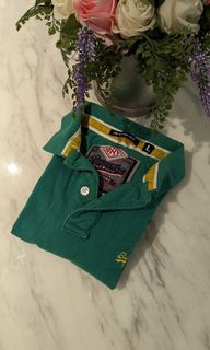 （男裝）專櫃正品英國SuperDry 顯色飽和綠POLO休閒衫 #23春天色系
