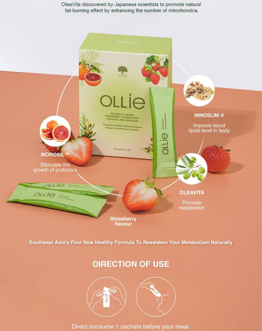 SUSENJI OLLIE CARB BLOCKER & FAT BURNER, Health & Nutrition, Health