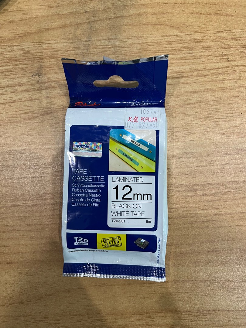 Tape cassette, Computers & Tech, Printers, Scanners & Copiers on Carousell