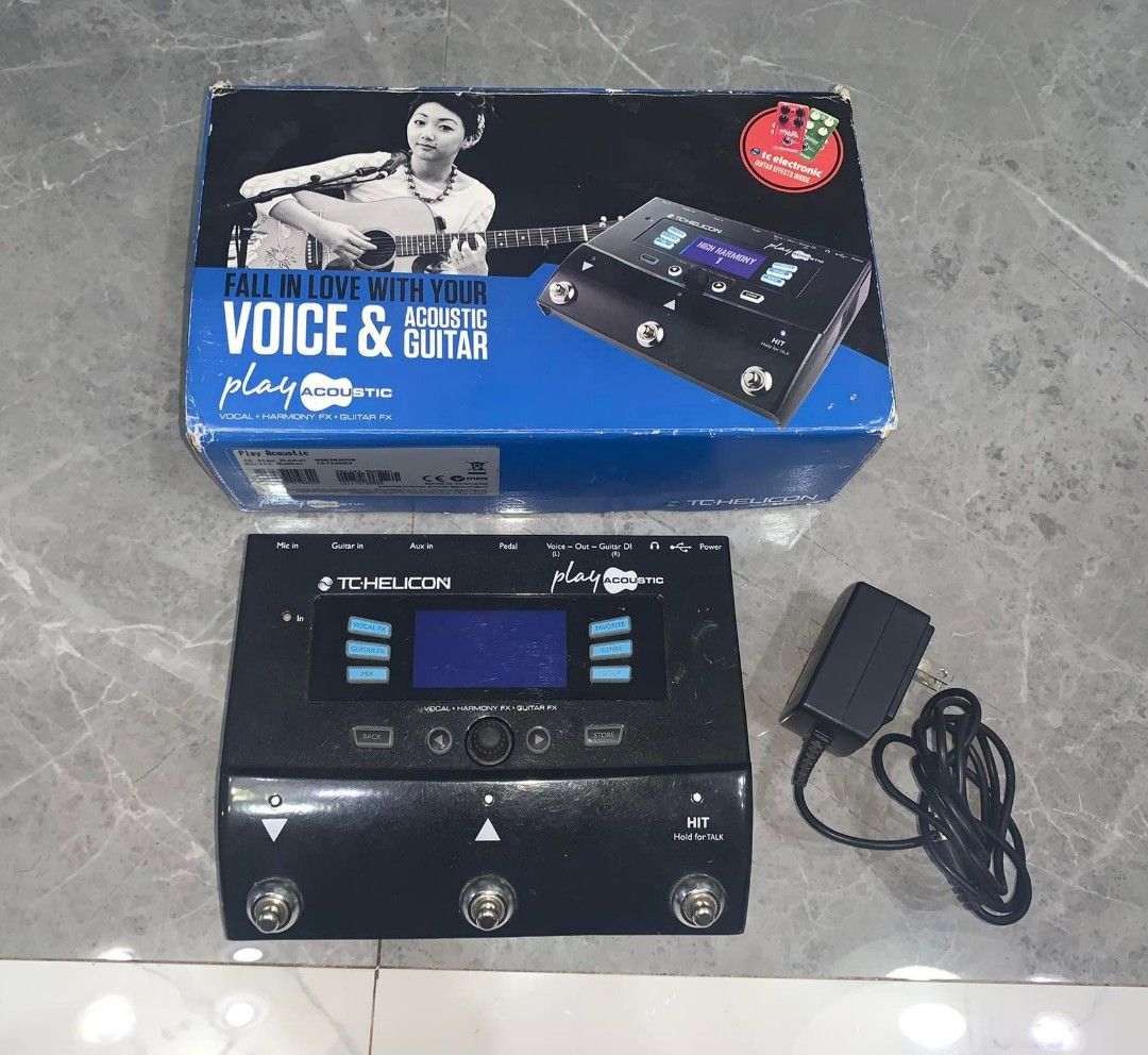 TCHelicon VoiceLive Play Acoustic Guitar and Vocal Effects Processor