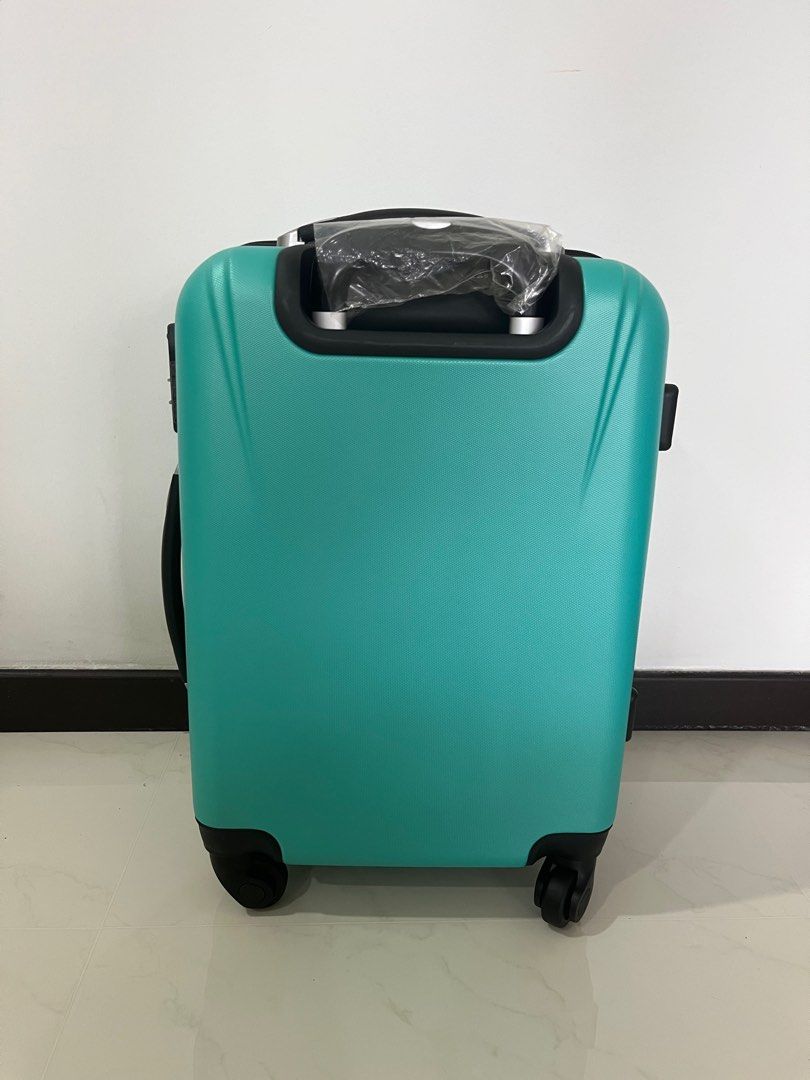 Teal / Turquoise Emoji Luggage, Hobbies & Toys, Travel, Luggage on ...
