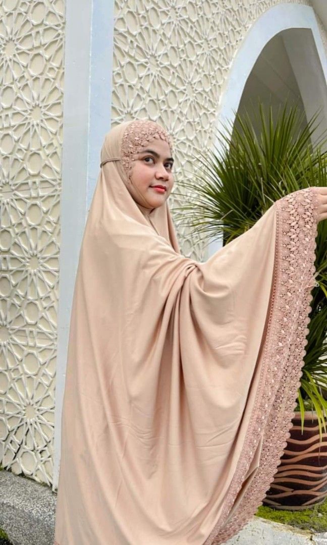Telekung Solat, Women's Fashion, Muslimah Fashion, Baju Kurung & sets