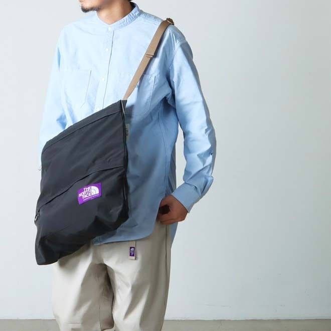 North face purple sale label shoulder bag