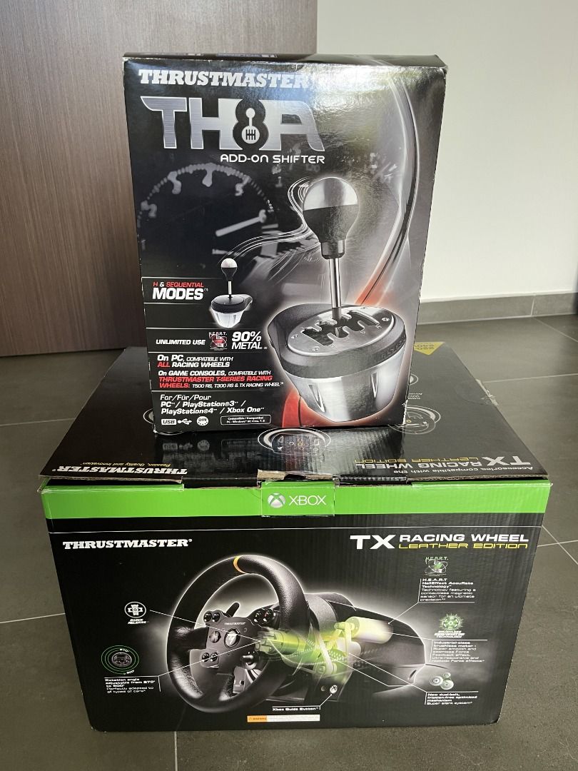 Thrustmaster TX Leather Edition Racing Wheel for Xbox and TH8A