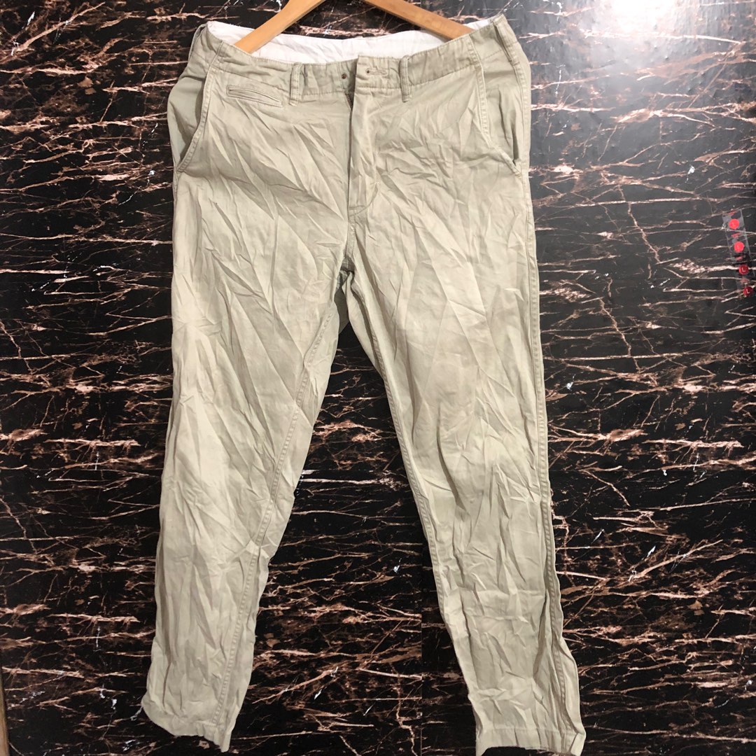 mens wide leg chino pants